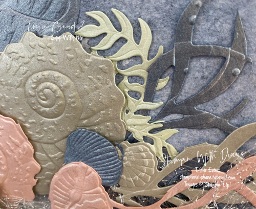 Sand and Sea Stampin' Up! reamed Art Stampin With Diane Evans