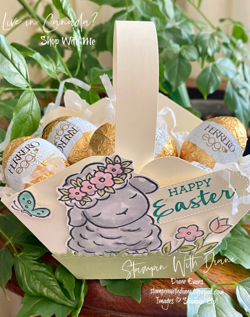 Springtime Joy Stampin' Up! Basket Stampin With Diane Evans Springtime Joy Stampin' Up! Basket Stampin With Diane Evans