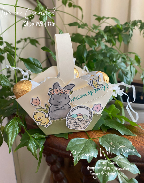 Springtime Joy Stampin' Up Easter Basket Stampin With Diane Evans Springtime Joy Stampin' Up Easter Basket Stampin With Diane Evans