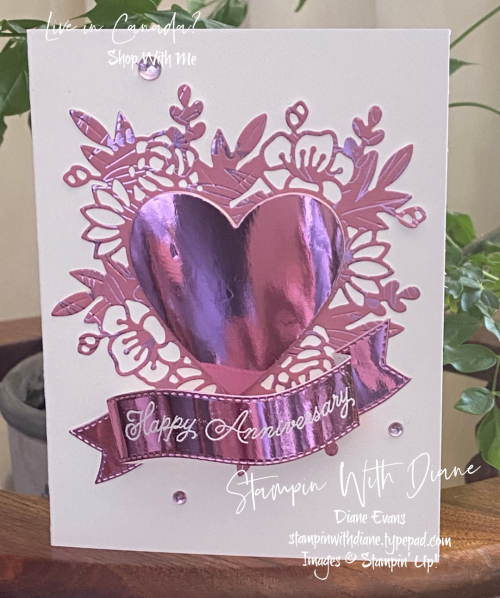 Love you Alwasy Stampin Up Stampin With Diane Evans