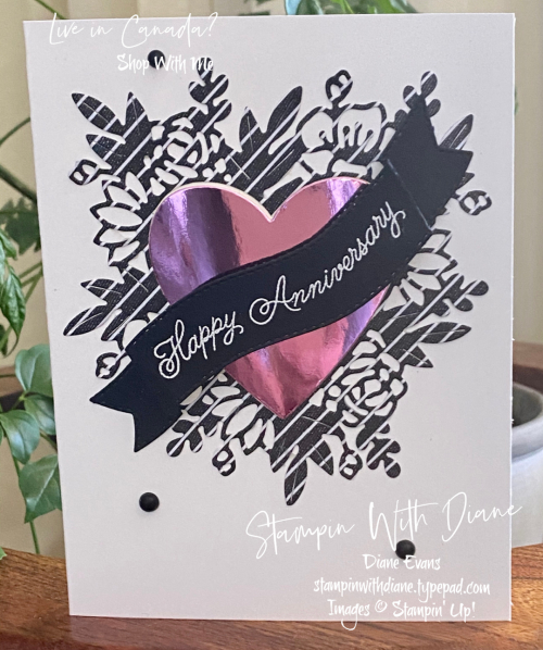 Love you always Stampin' Up! Stampin With Diane Evans