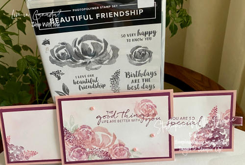 Beautiful Friendship Stampin' Up! 2 Stampin With Diane Evans Beautiful Friendship Stampin' Up! 2 Stampin With Diane Evans