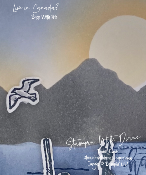By the Dock Stampin' Up Sponging Stampin With Diane EVans