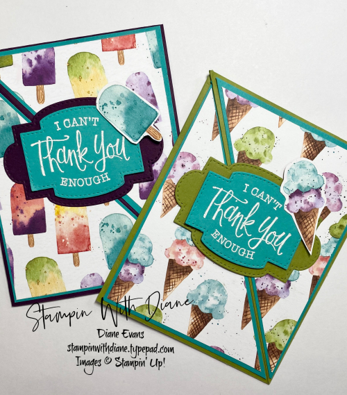 Ice Cream Corner Stampin Up Stampin With Diane Evans Ice Cream Corner Stampin Up Stampin With Diane Evans