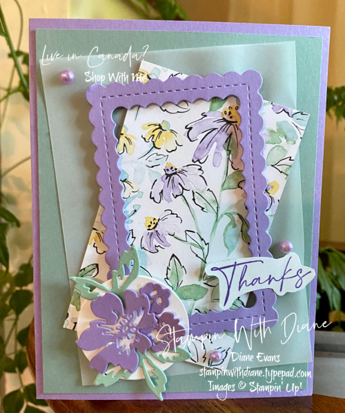Hand Penned Stampin' Up! 4 Stampin With Diane Evans