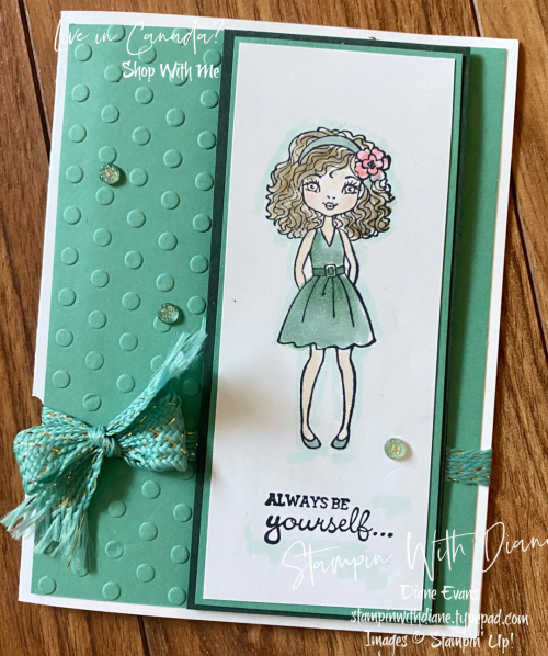 Hey Grilfriend Stampinn' Up! Stampin With Diane Evans