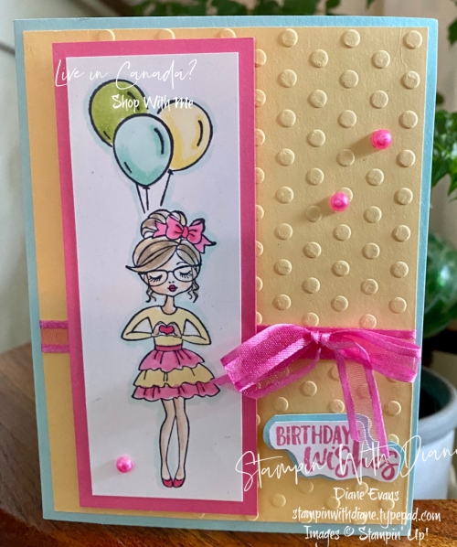 Hey Girlfriend Stampin Up Stampin With Diane Evans