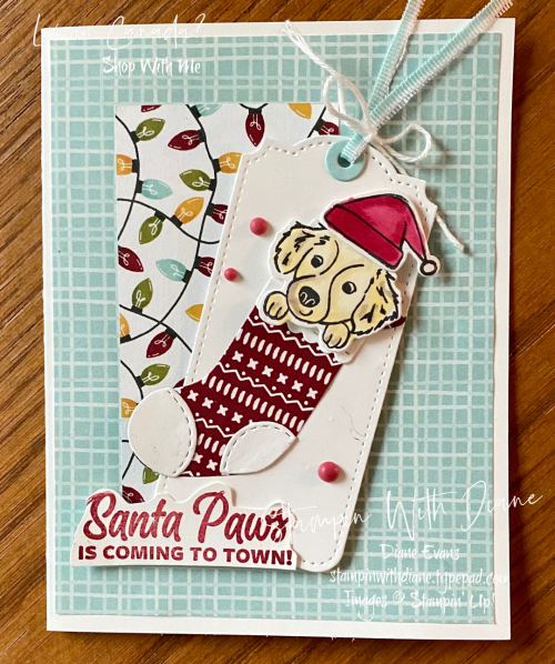 Sweet Stockings Stampin Up Stampin With Diane Evans
