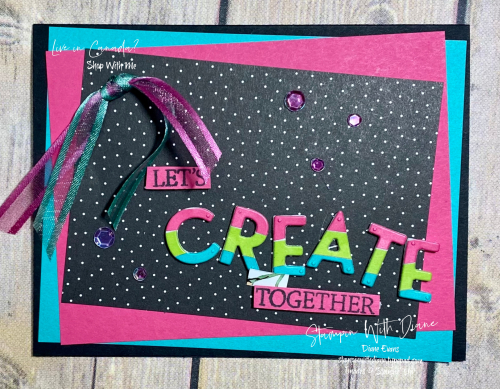 Create With Friends Stampin Up Stampin With Diane Evans
