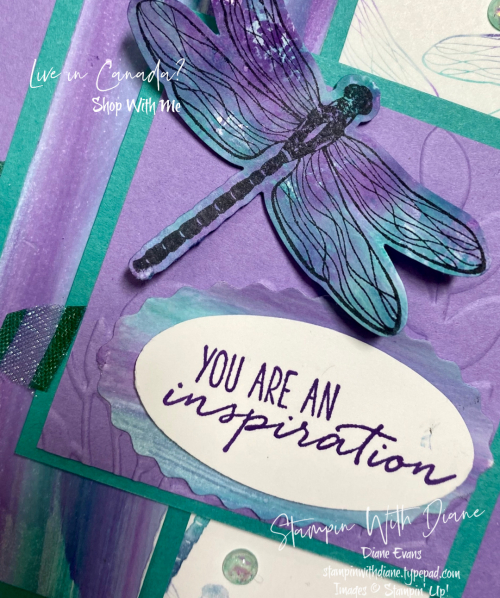 Dragonfly Garden Stampin' Up! Stampin With Diane Evans