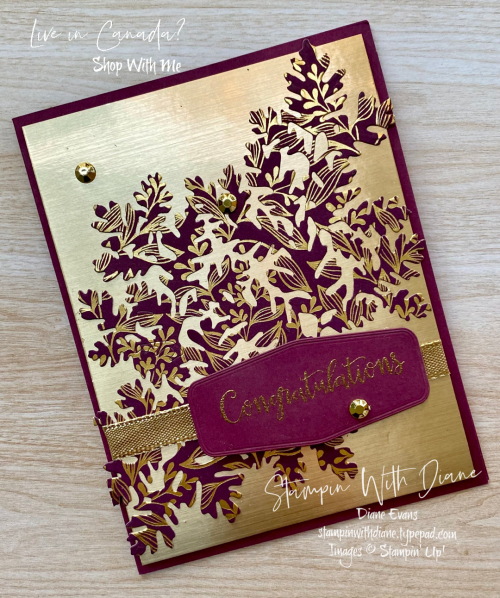 BEautiful Leaves Stampin Up Stampin With Diane Evans BEautiful Leaves Stampin Up Stampin With Diane Evans
