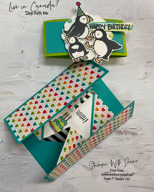 Party Puffins Stampin Up Stampin With Diane