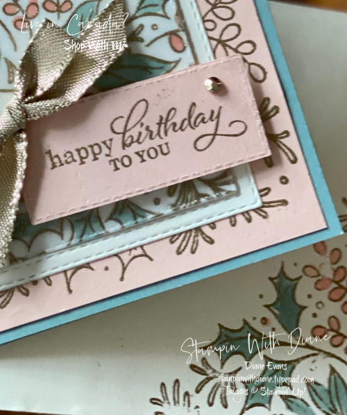 Festive Foliage Stampin' Up! Stampin With Diane
