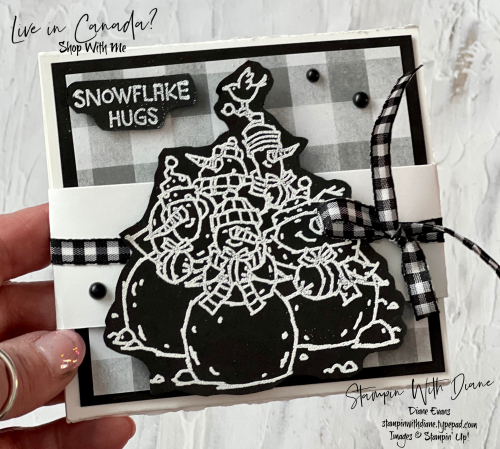 Snowbody Better Stampin Up STampin With Diane GC
