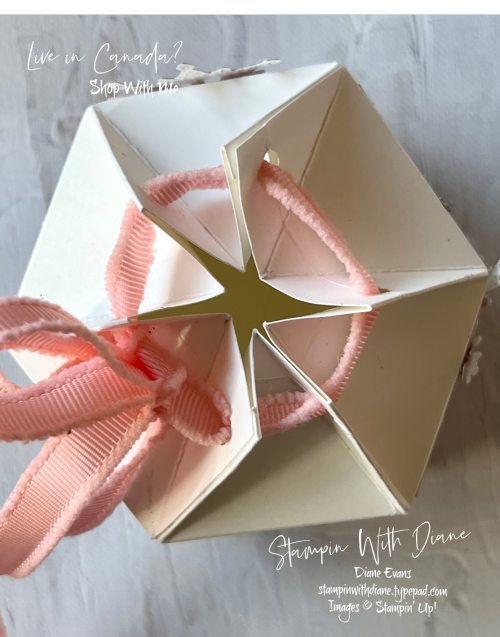 Hexagon Star Box Stampin With Diane