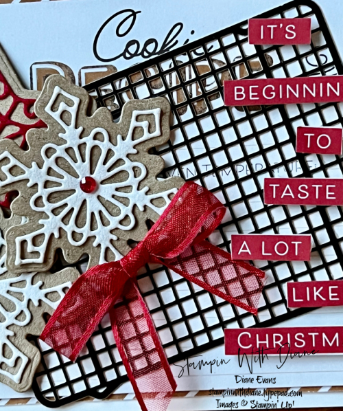 Gingerbread & Peppermint Stampin Up Stampin With Diane Evans Gingerbread & Peppermint Stampin Up Stampin With Diane Evans