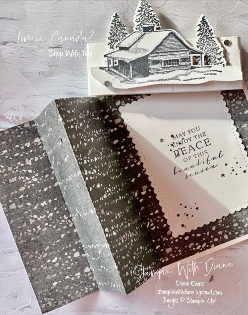 Peaceful Pkace Stampin Up!  Stampin With Diane Evans 2