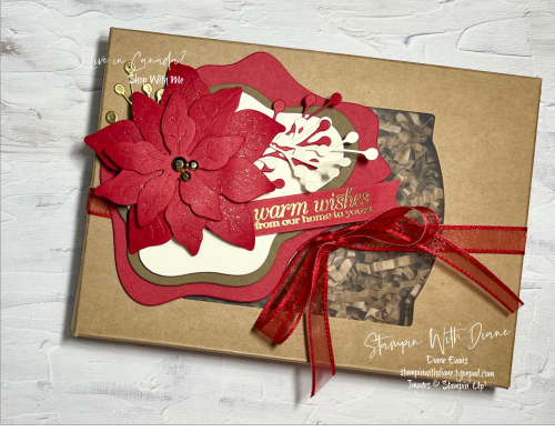 Poinsettia Petals packagaing Stampin Up Poinsettia Petals packagaing Stampin Up