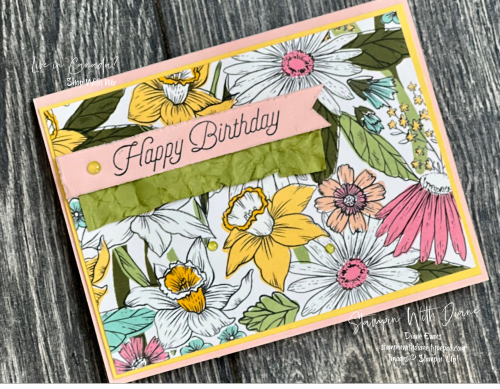 Daffodil Apternoon DSP Stampin' Up Stampin With Diane Evans Daffodil Apternoon DSP Stampin' Up Stampin With Diane Evans