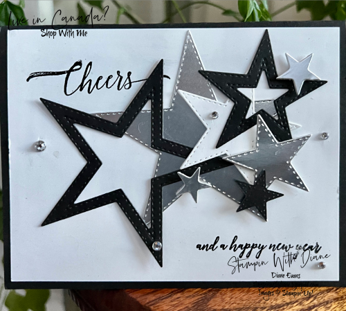 Festive Friday Stitched Starts New Yeas Stampin Up Stampin With Diane Evans Festive Friday Stitched Starts New Yeas Stampin Up Stampin With Diane Evans