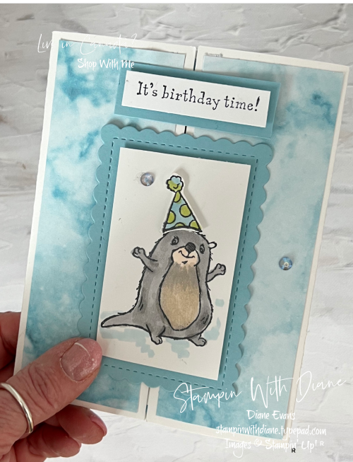 Awesome Otters Stampin Up STampin With Diane Evans