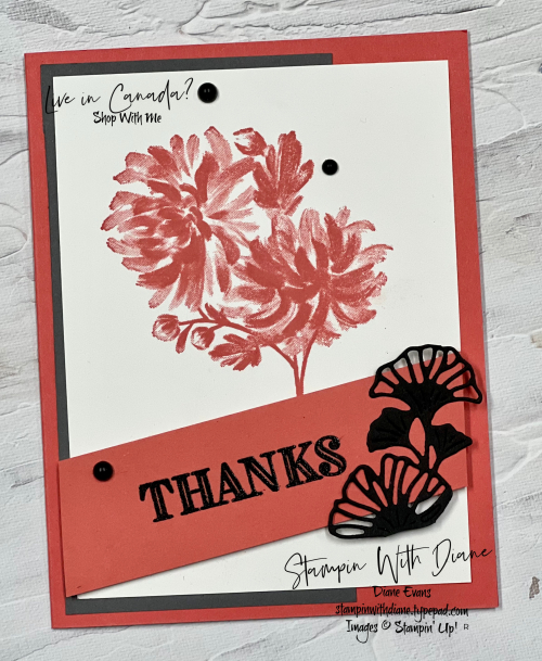 Crane of Fortune Stampin up Stampin With Diane Evans