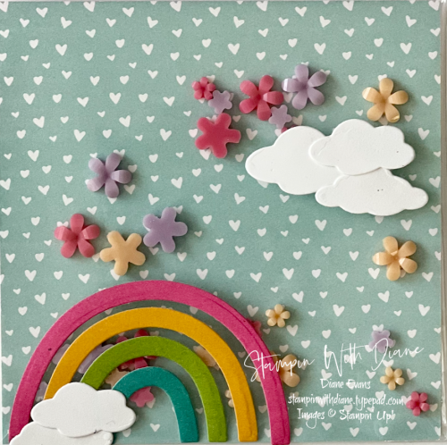 Rainbows OF  Happiness Shaker Card (1)