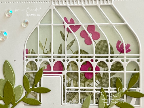 Garden Greenhouse Stampin Up 1
