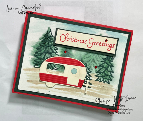 Trees for Sale Tree lot dies Stampin up
