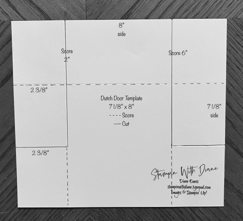Dutch Door Template