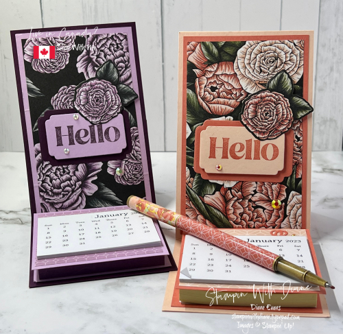 Favored Flowers calendar Desk SU Favored Flowers calendar Desk SU