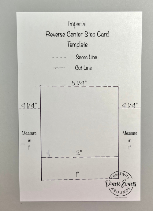 Imperial reverse Step Card Imperial reverse Step Card