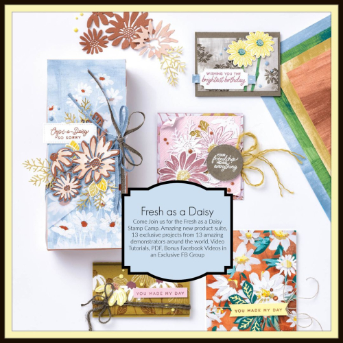 Fresh As a Daisy Stamp camp