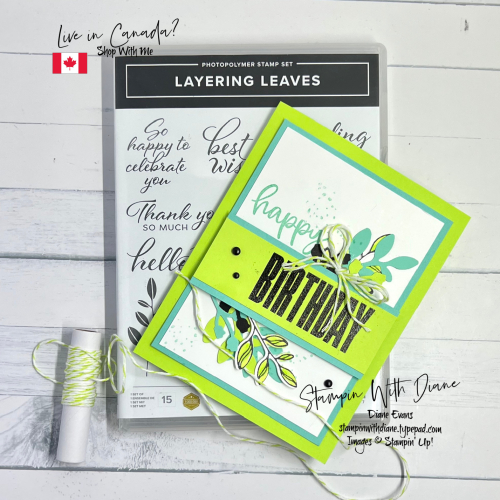 Layering leaves SU 1 Layering leaves SU 1