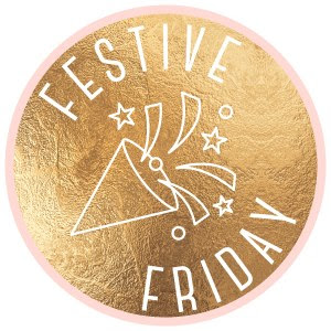 Festive Friday Badge used to link