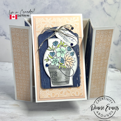 Country Flowers Gate fold 1