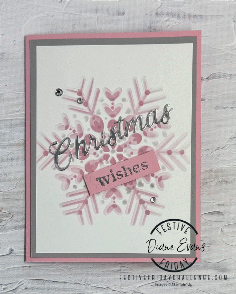 Festive Friday #0195 Global Champagne Day – Snowy Delight © Stampin’ Up!®