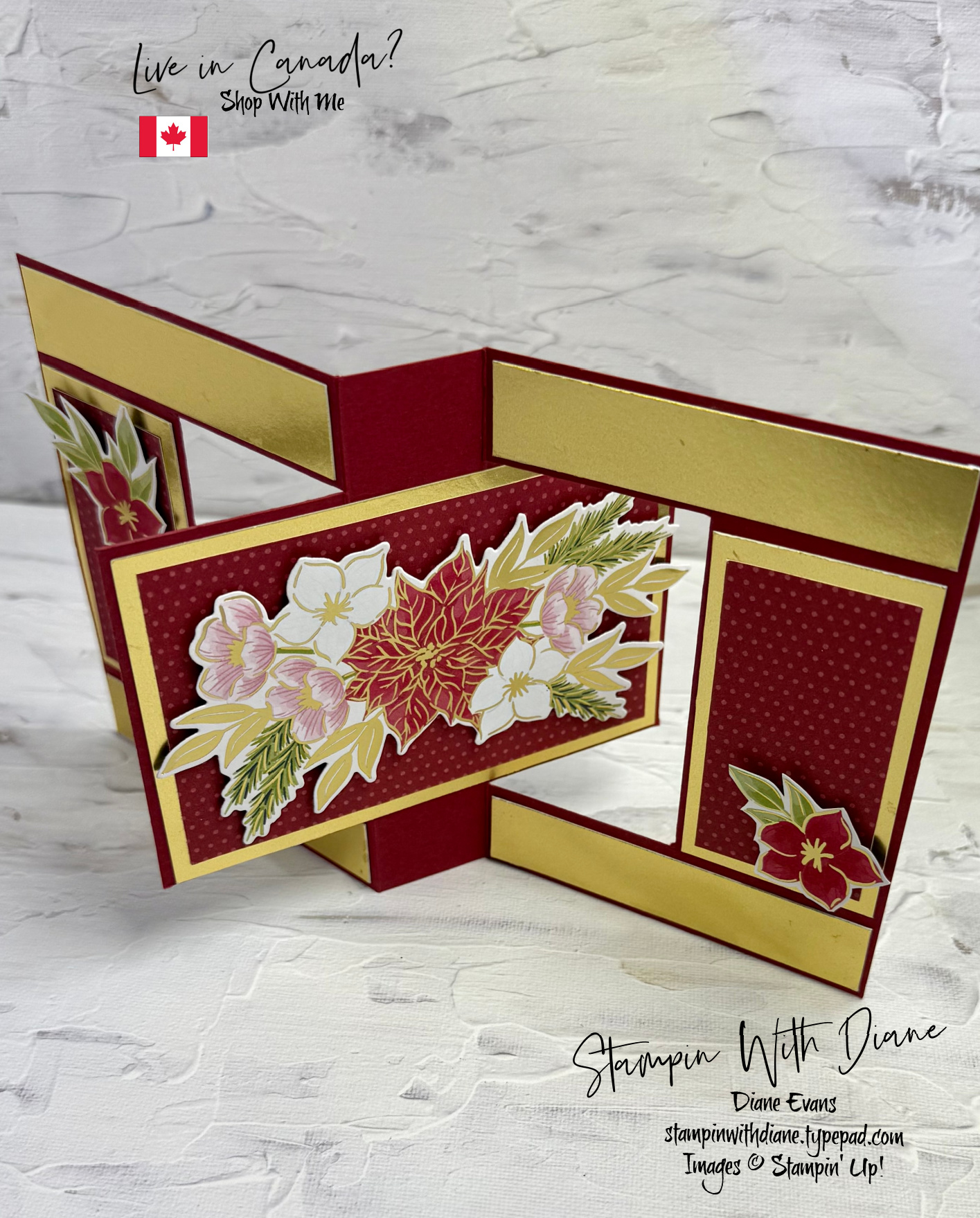 Fun/Fancy Fold Swing Card using Traditions of Christmas © Stampin’ Up ...