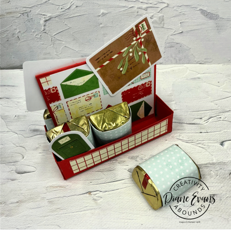 Creativity Abounds – Gift Giving Triangular Box – North Pole Delivery