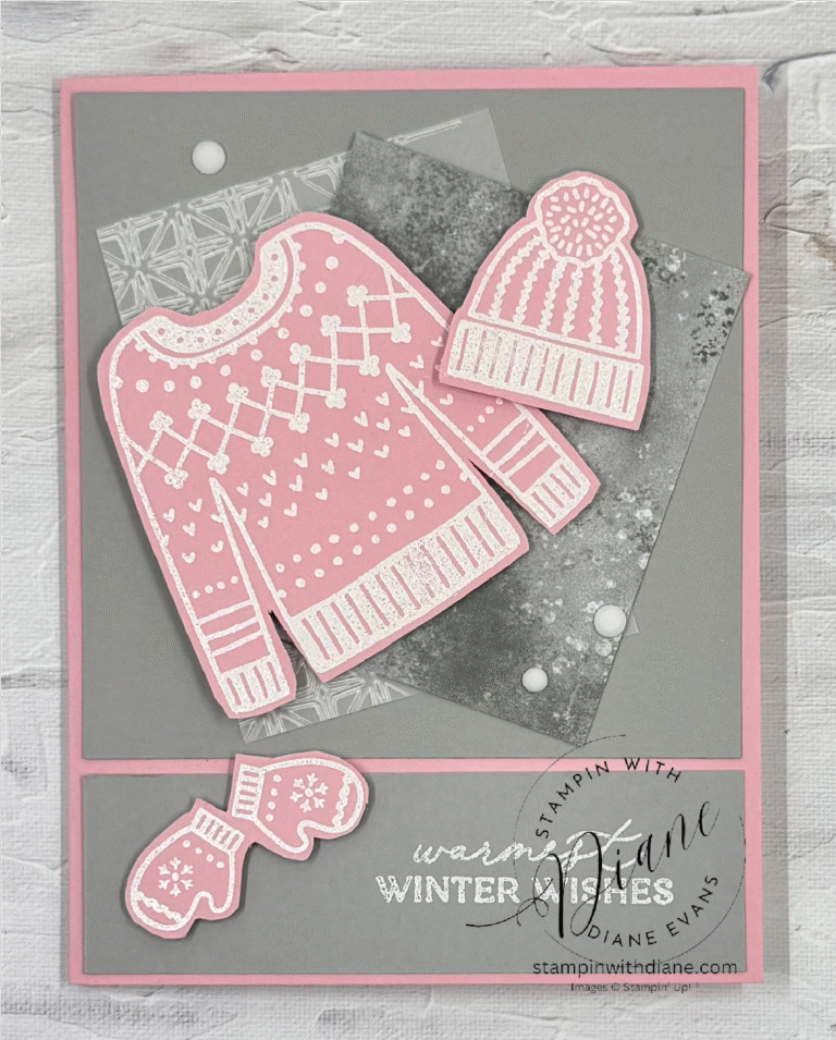 Festive Friday – #FF0198  Christmas Jumper Day  – Stay Warm © Stampin’ Up!®